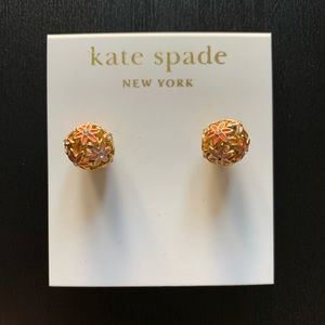 Kate Spade Gold Flower Studs